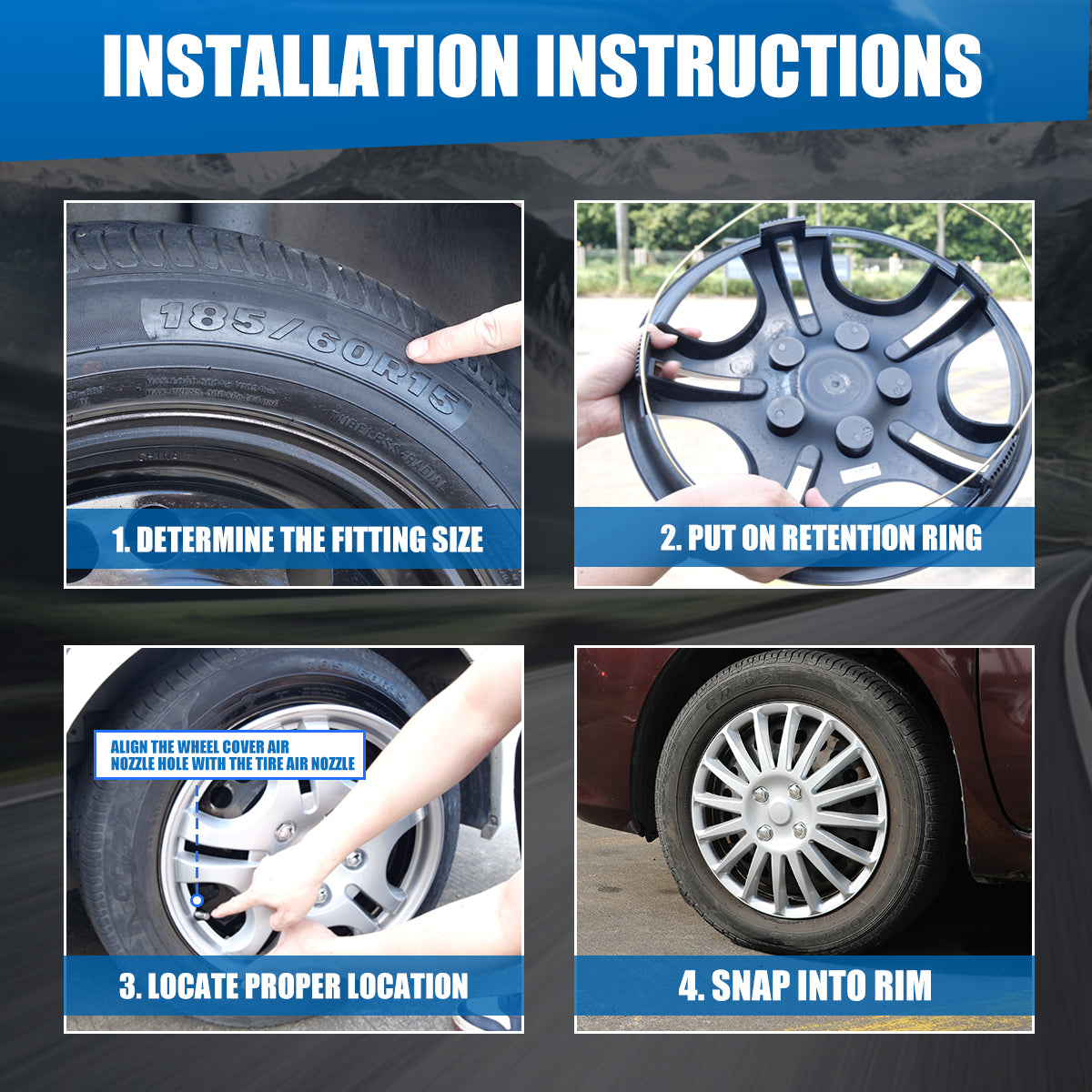 subaru wheel covers hubcaps