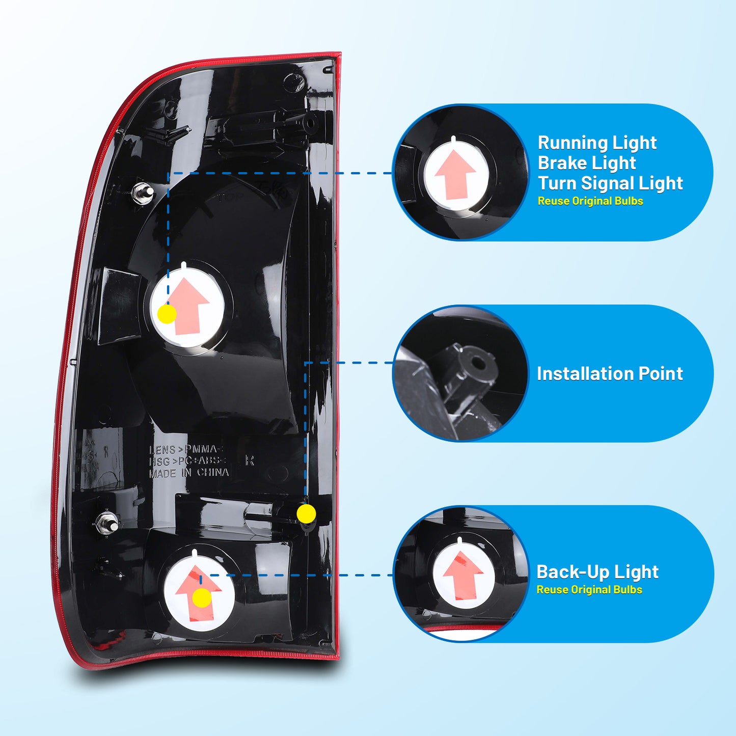 2006 ford f250 led tail lights