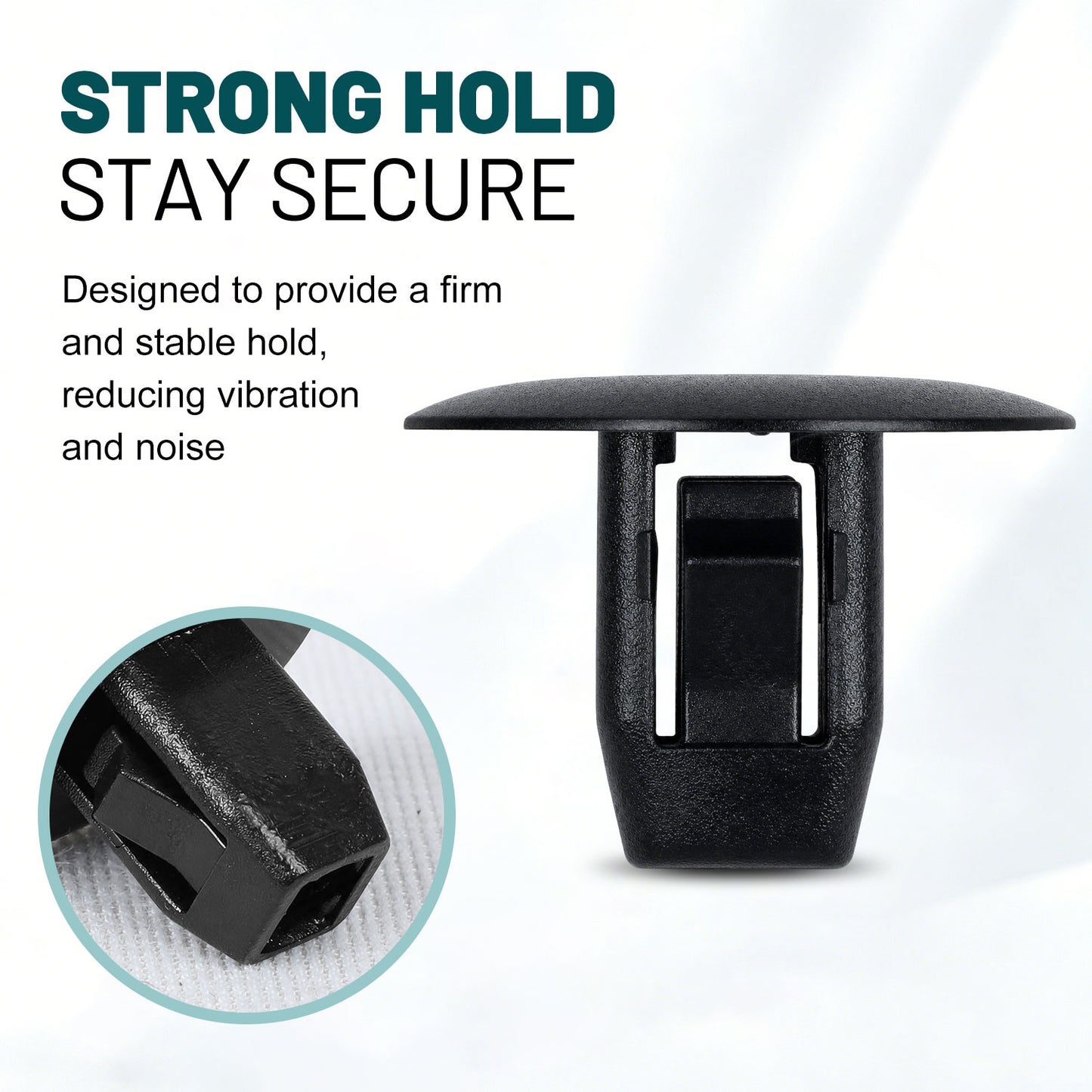 Premium Bumper, Fender & Engine Splash Shield Retainer Clips Set for Honda and Acura