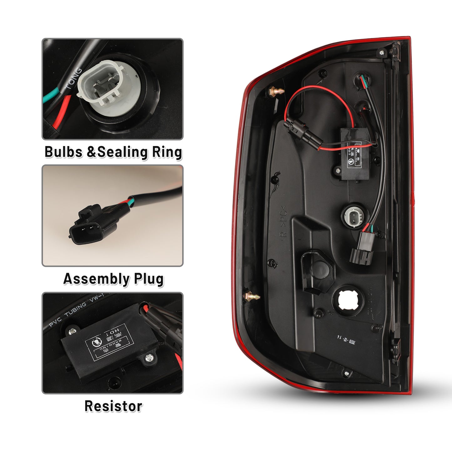 For 2014-2021 Toyota Tundra LED Sequential Tail lights