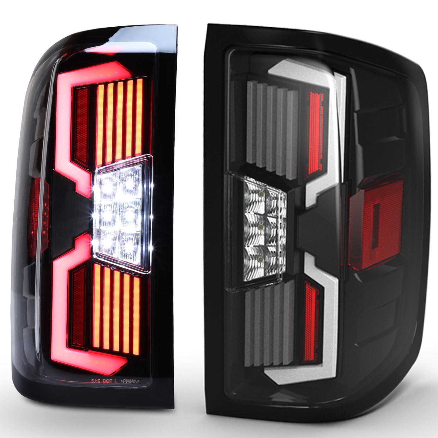 2014-2018 Chevy Silverado 1500/2015-2019 Chevy Silverado 2500HD 3500HD LED Sequential Tail light