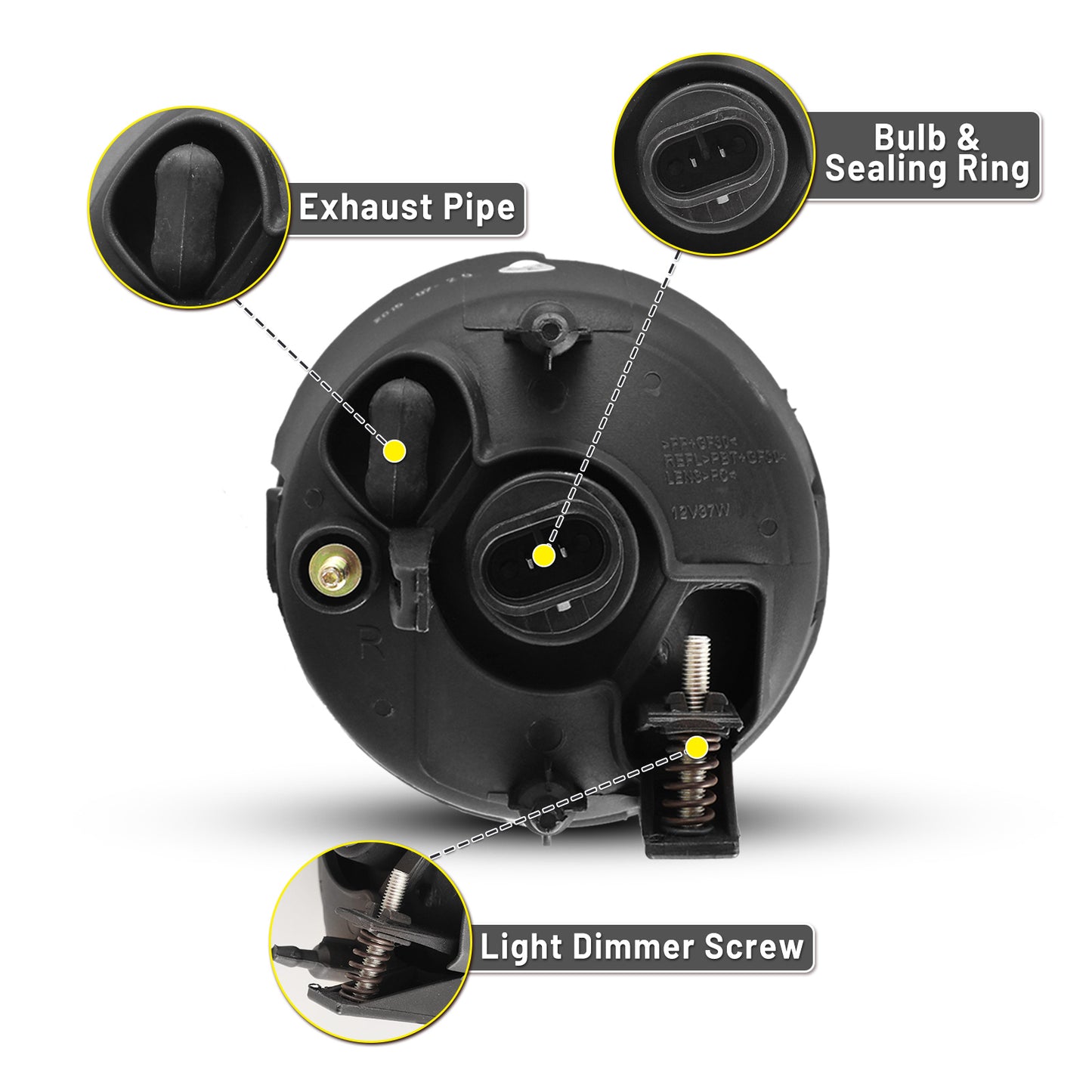 Luces antiniebla Nissan Titan 2004-2015/Nissan Armada 2005-2007 - Ahumadas