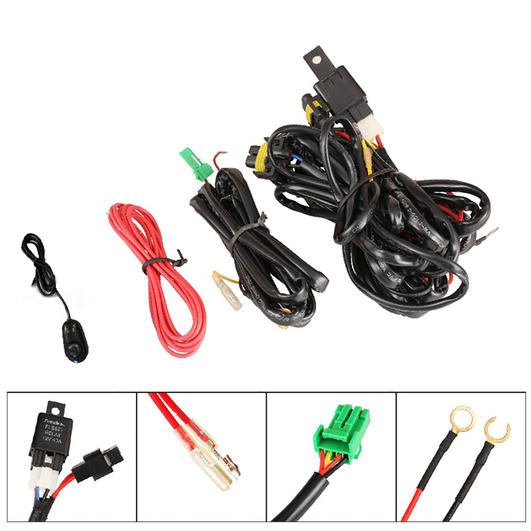 Luces antiniebla GMC Sierra 1500 2016-2019, transparentes