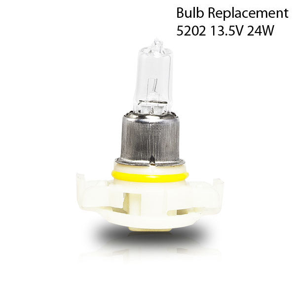 For 2007-2013 GMC Sierra 1500/2007-2014 GMC Sierra 2500 HD 3500 HD Replacement Fog Lights - Clear