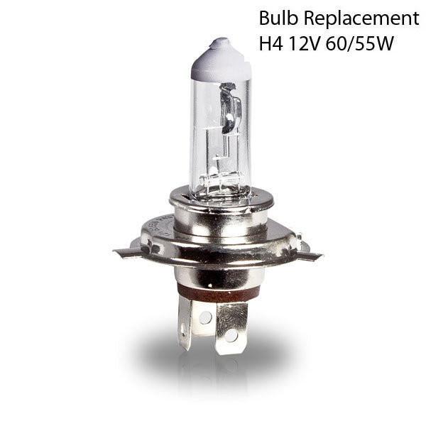 7" Rectangular Conversion Head Lights - Clear