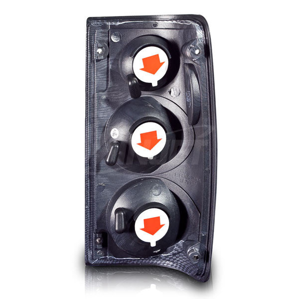 For 1989-1995 Toyota Pickup Tail Light - Chrome/Clear