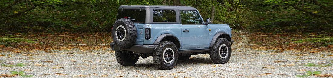 2021–2025 Ford Bronco with Winjet LED Sequential Tail Lights in Black/Smoke