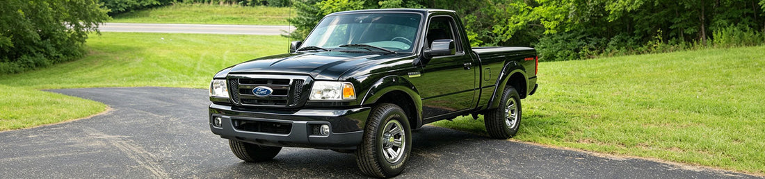 Customer installation: 2007 Ford Ranger with new clear lens fog lights on standard bumper
