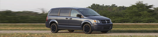 2008 Chrysler Town & Country with WINJET 16 inch black lacquer hubcaps for steel wheels