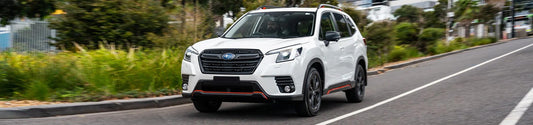 2022 Subaru Forester Limited with Winjet clear lens fog lights installed
