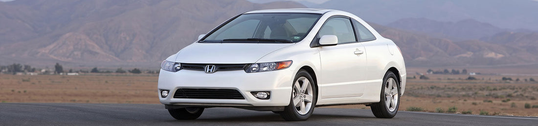 Installed clear fog lights on 2006-2008 Honda Civic 2-Door Coupe front bumper