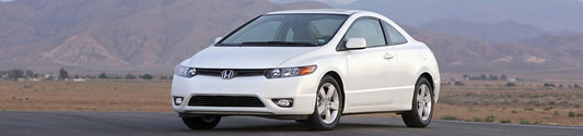 Installed clear fog lights on 2006-2008 Honda Civic 2-Door Coupe front bumper