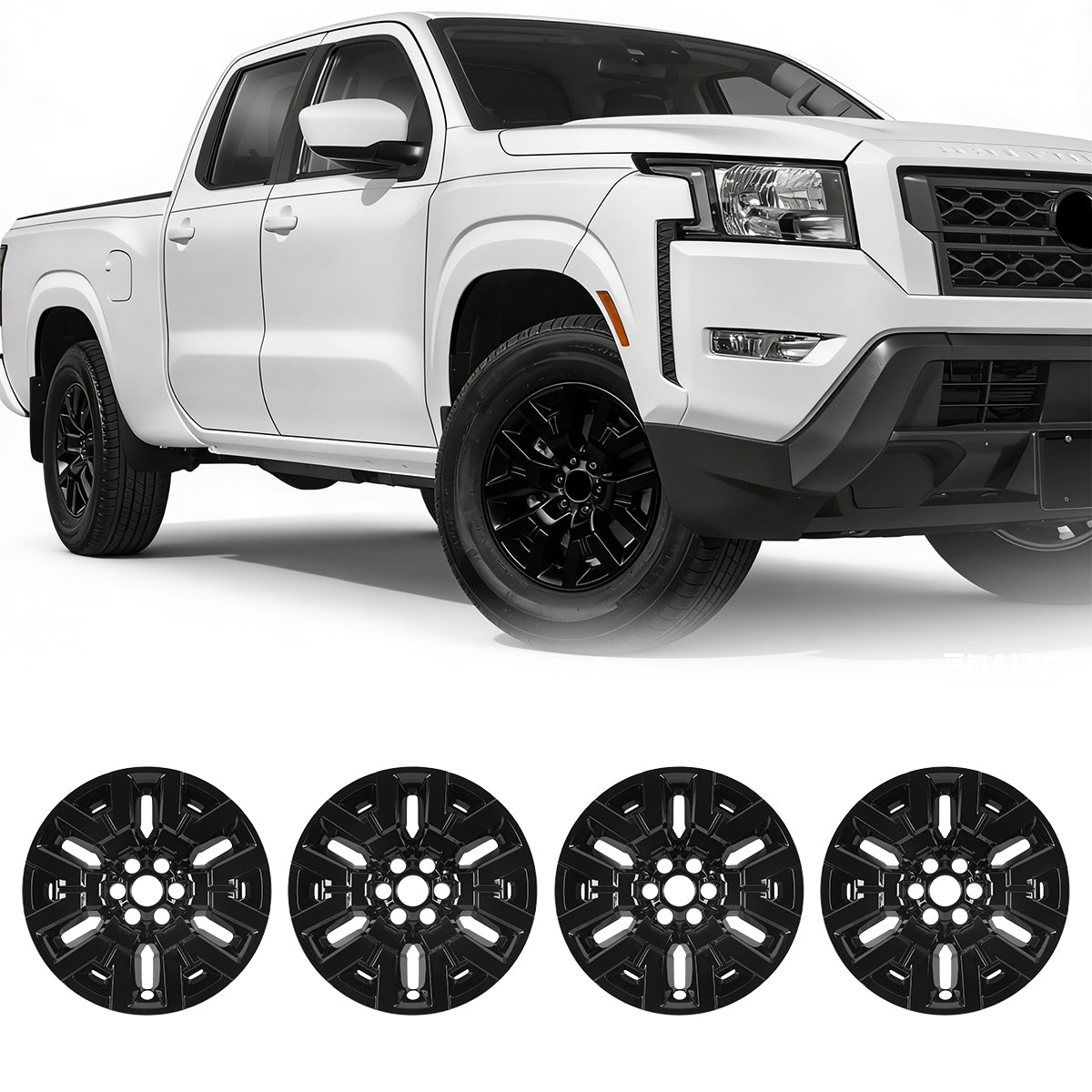17' Hubcaps Cover for 2022-2026 NISSAN FRONTIER SV/FRONTIER SL