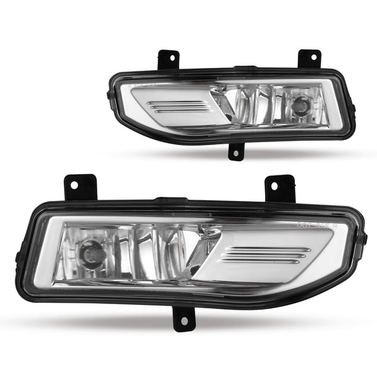 For 2022-2024 Nissan Frontier S and SV Fog Lights - Clear