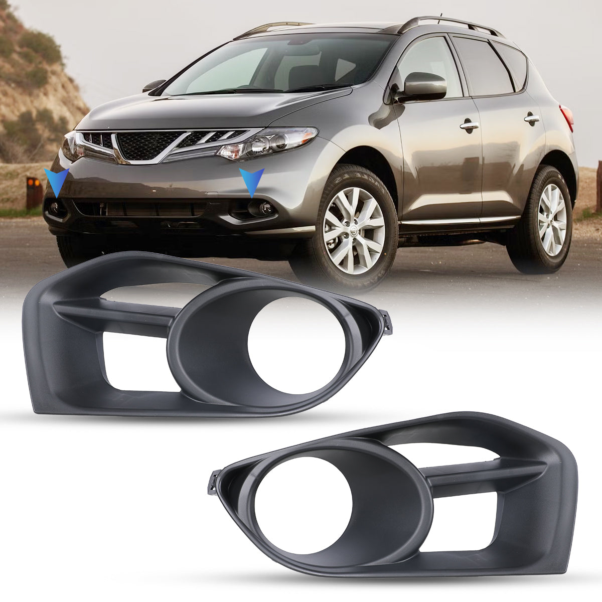 For 2011-2014 Nissan Murano Fog Light Cover