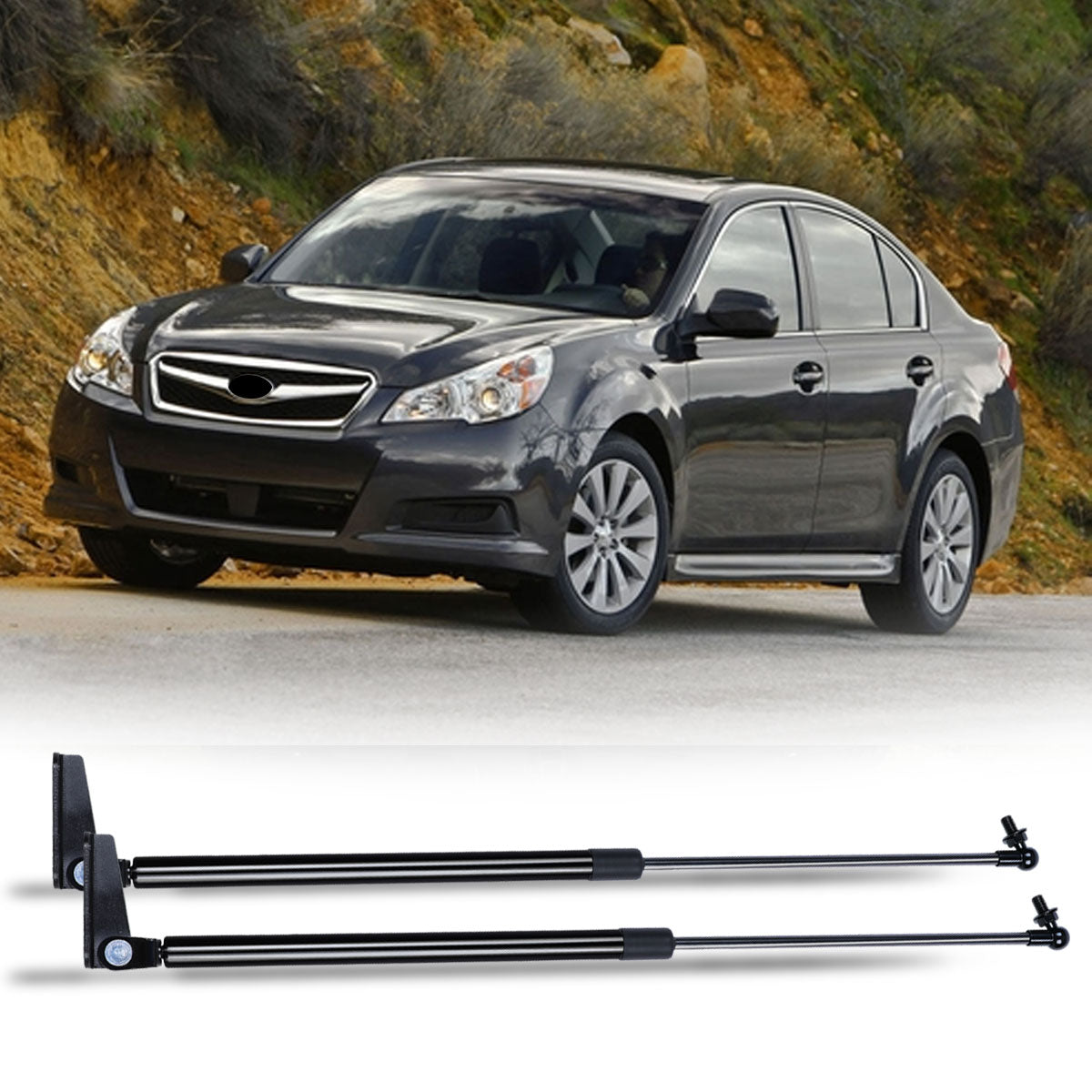 Rear Tailgate Hatch Lift Supports for 2010-2014 Subaru Legacy & 2010-2013 Outback