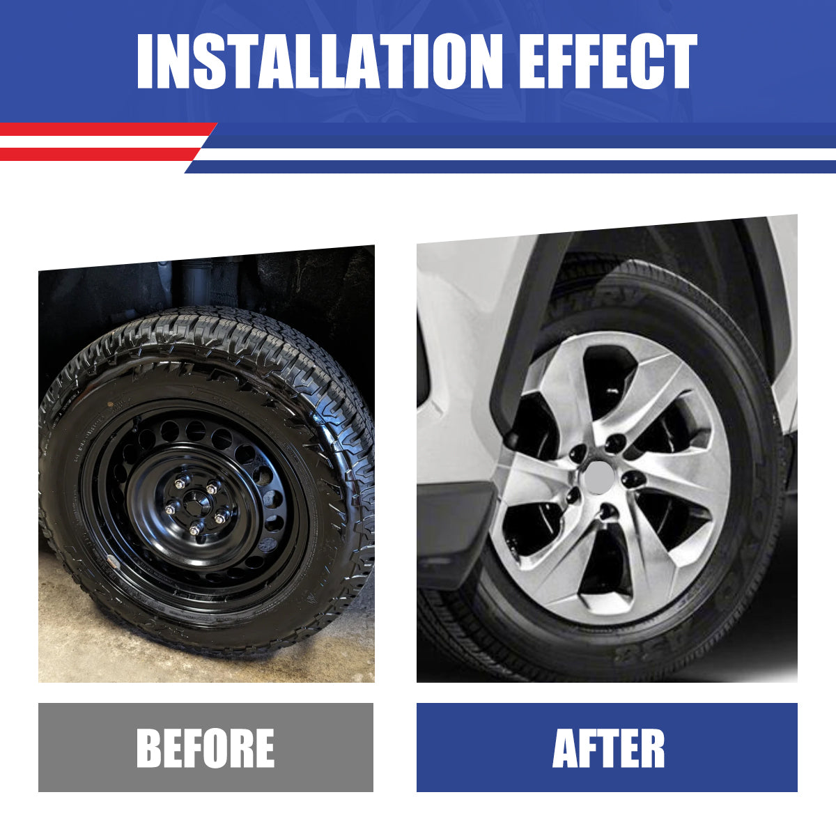 how to install a hubcap