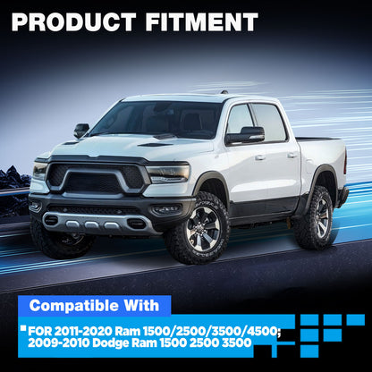 Hydraulic Hood Lift Supports for 2011-2020 Ram 1500 2500 3500 & 2009-2010 Dodge Ram
