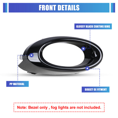 For 2013-2015 Honda Civic LX,EX-L,Touring Sedan Fog Light Cover