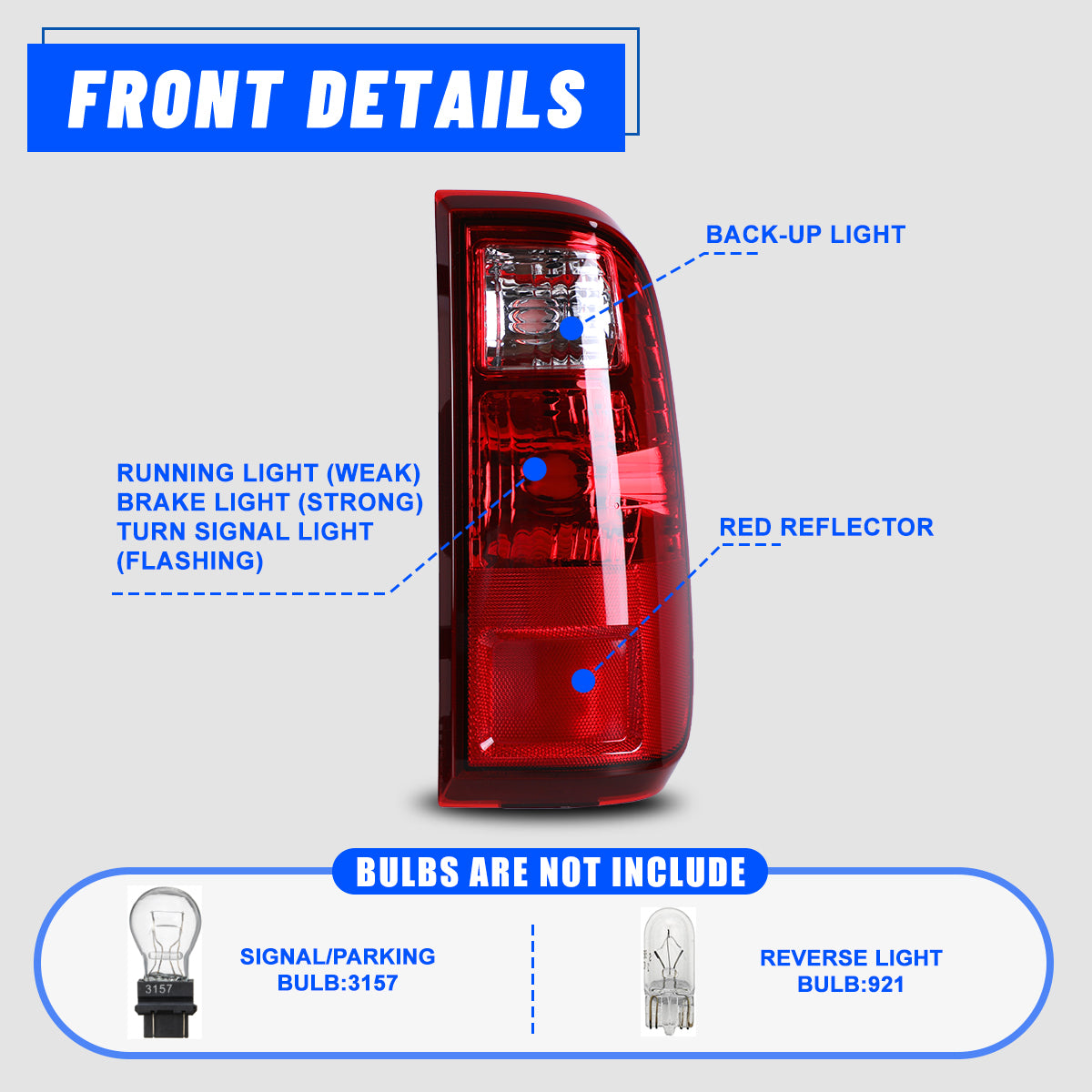 ford 350 taillight