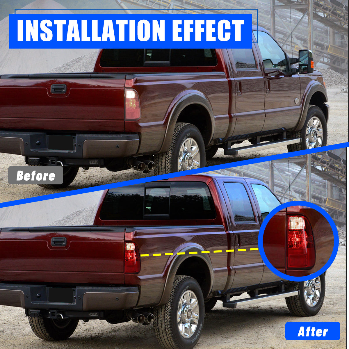 2010 ford f450 headlights and taillights