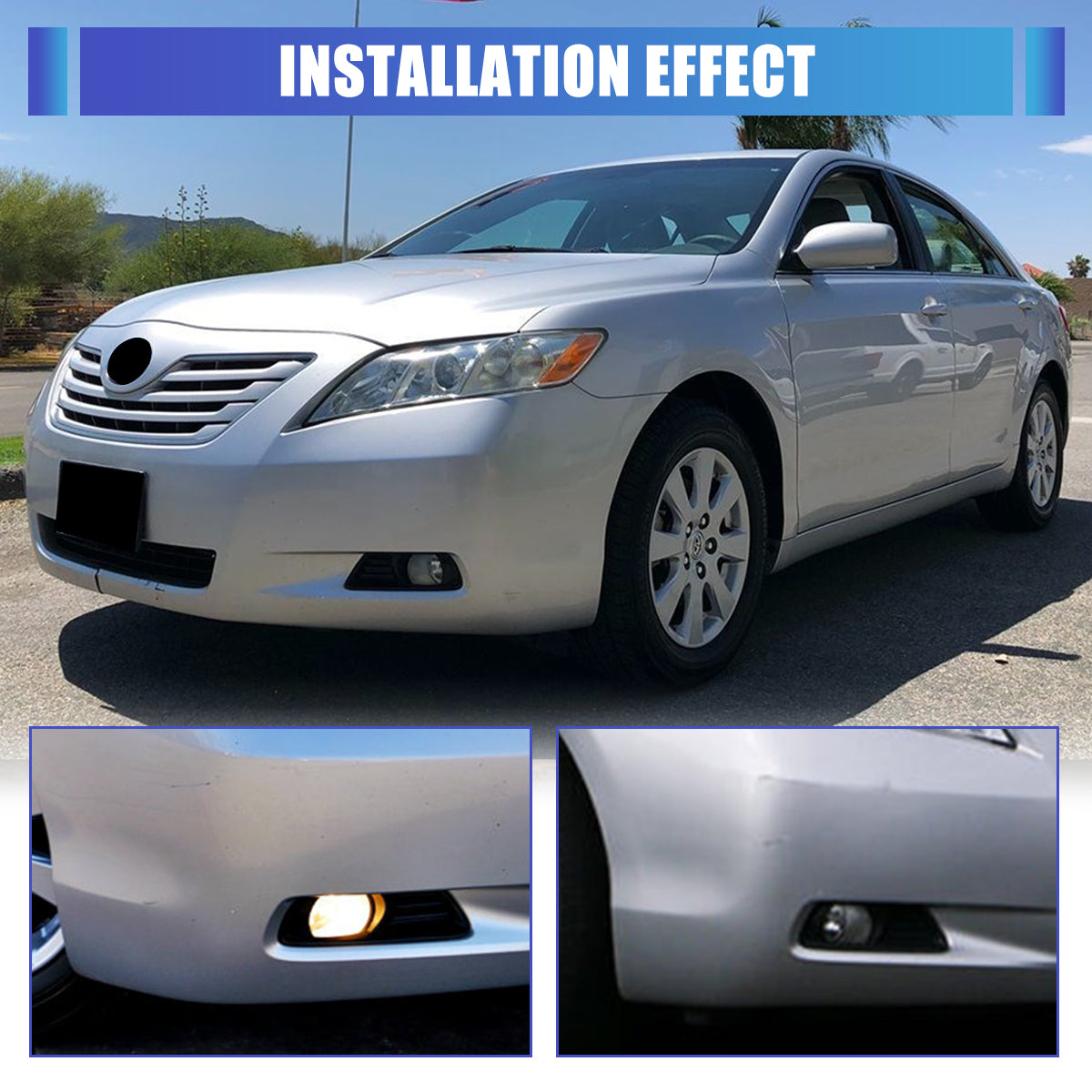 For 2007-2009 Toyota Camry Fog Light Cover