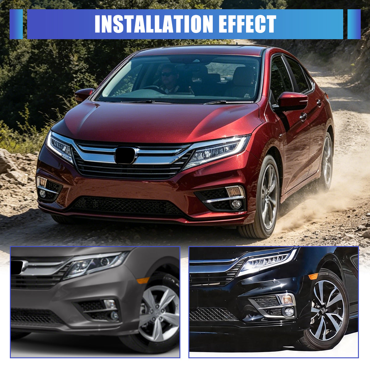 For 2018-2020 Honda Odyssey Fog Light Cover