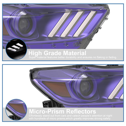 2018 mustang led headlights