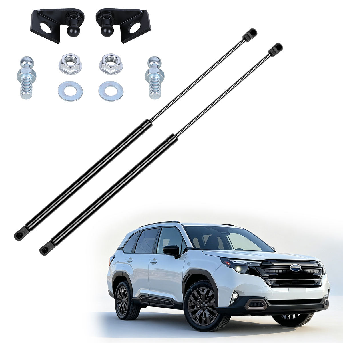Hydraulic Hood Lift Supports for 2025-2026 Subaru Forester