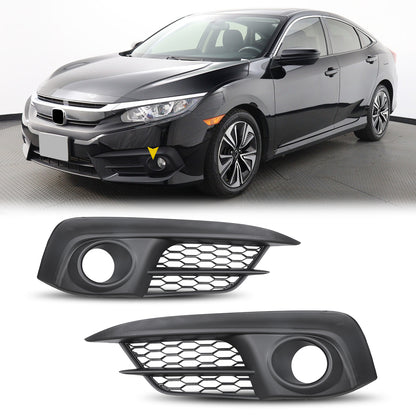 For 2016-2018 Honda Civic EX, EX-L, EX-T, LX Model Fog Light Cover