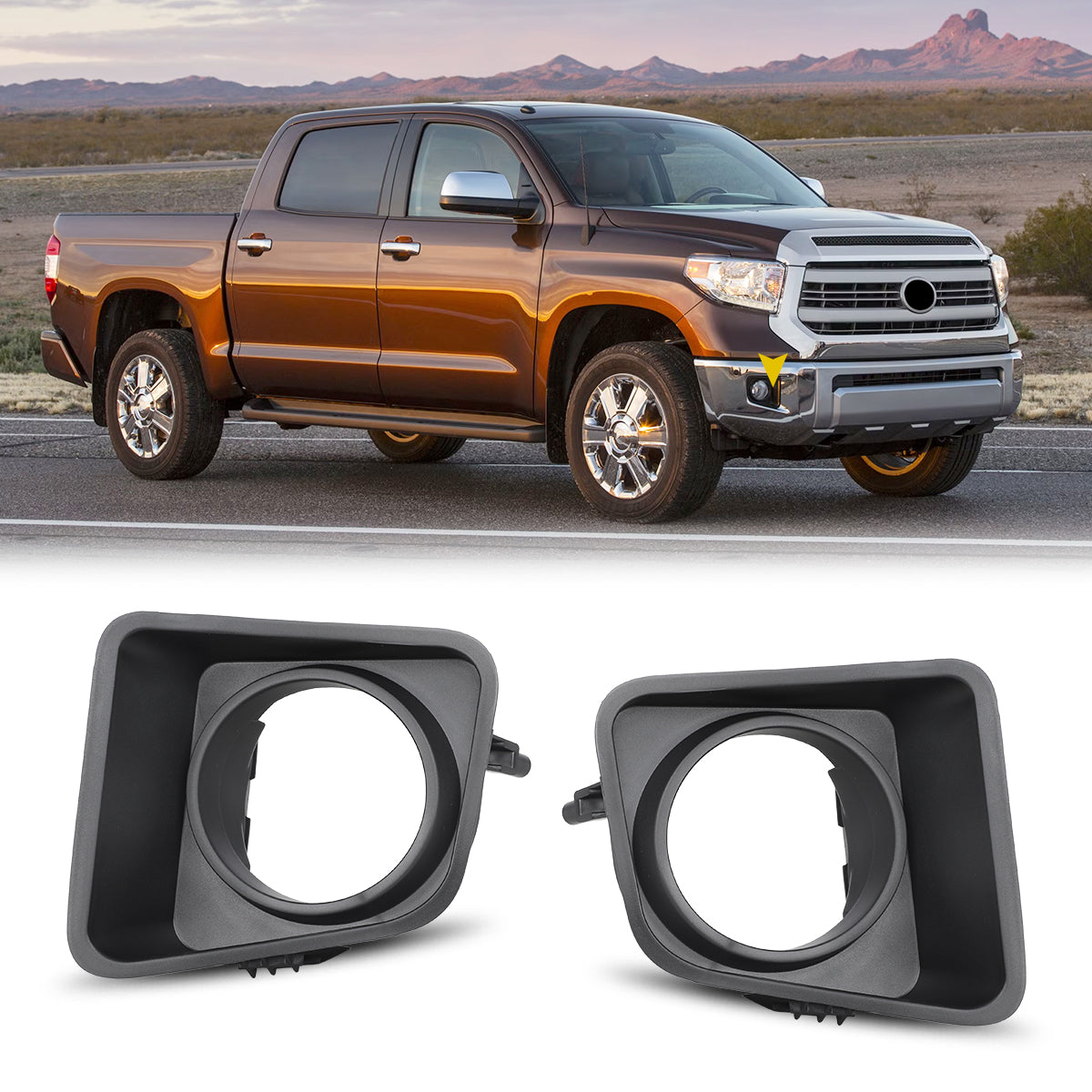 For 2014-2021 Toyota Tundra Fog Light Cover