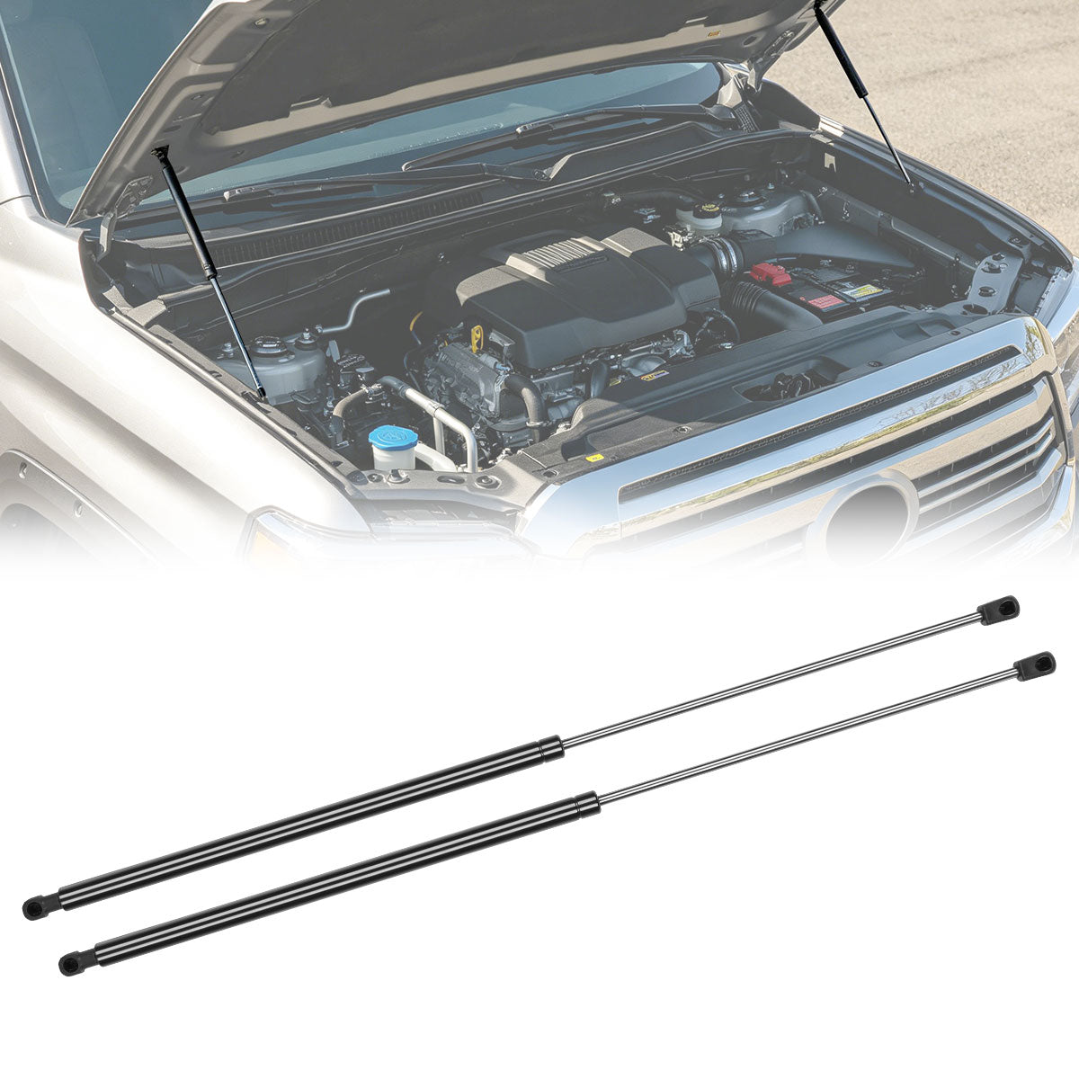Hydraulic Hood Lift Supports for 2014-2021 Toyota Tundra
