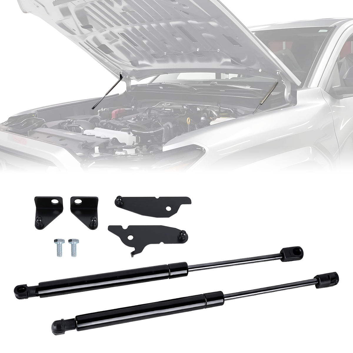 Hydraulic Hood Lift Supports for 2024-2026 Toyota Tacoma & 2025+ Toyota 4Runner
