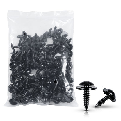 Premium Bumper, Fender & Engine Splash Shield Retainer Clips Set for Honda