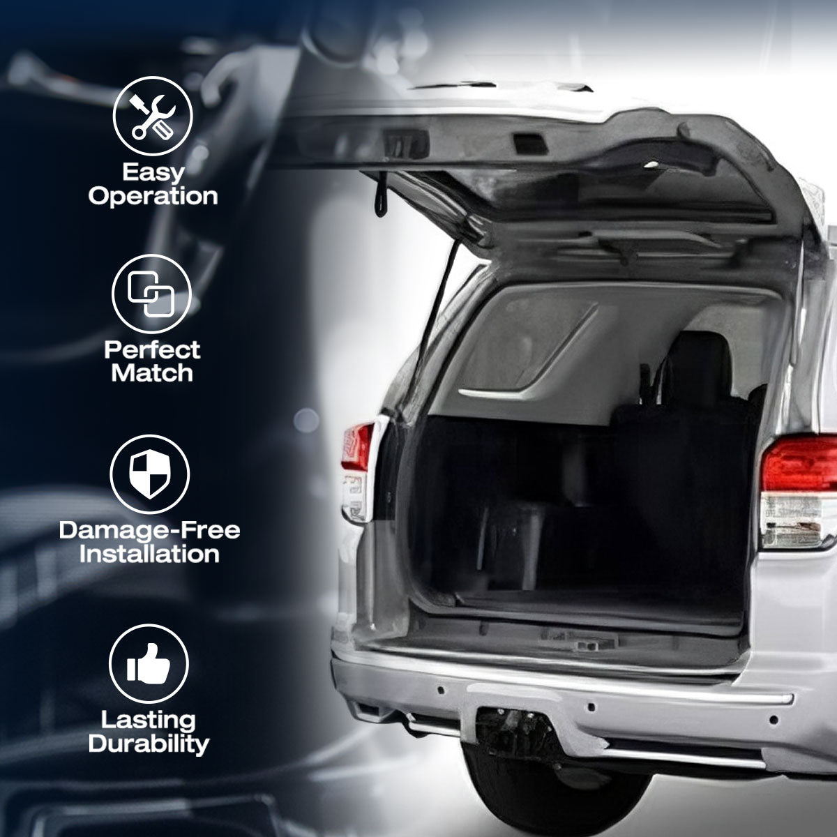 Rear Tailgate Hatch Lift Supports for 2010-2023 Toyota 4Runner
