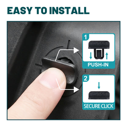 Premium Bumper, Fender & Engine Splash Shield Retainer Clips Set for Chevrolet, GMC, Cadillac & Honda