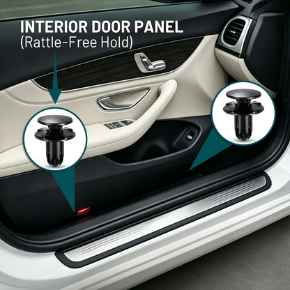Premium Bumper, Fender & Engine Splash Shield Retainer Clips Set for Hyundai, KIA & Genesis