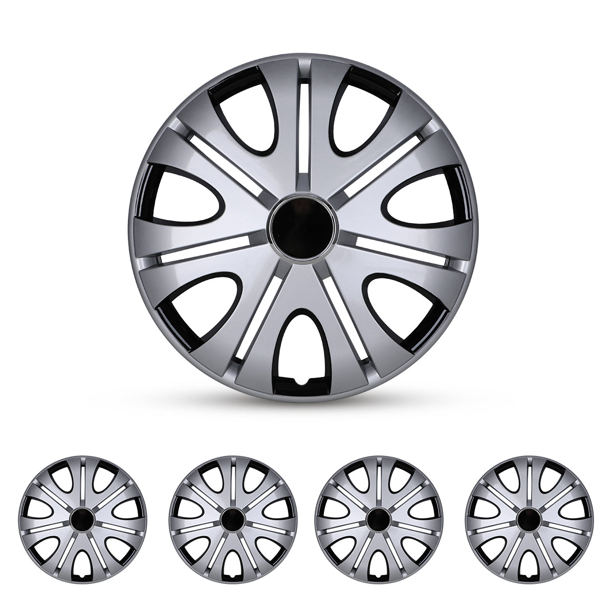 15 inch steel wheel hubcaps