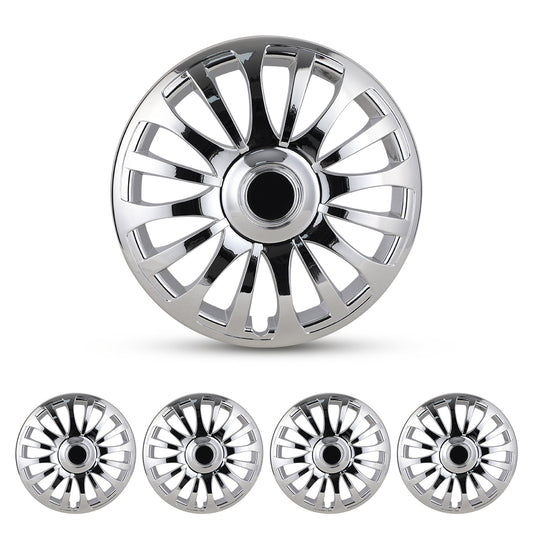 WINJET 15 inch Hubcaps Wheel Covers 5081 - Chrome