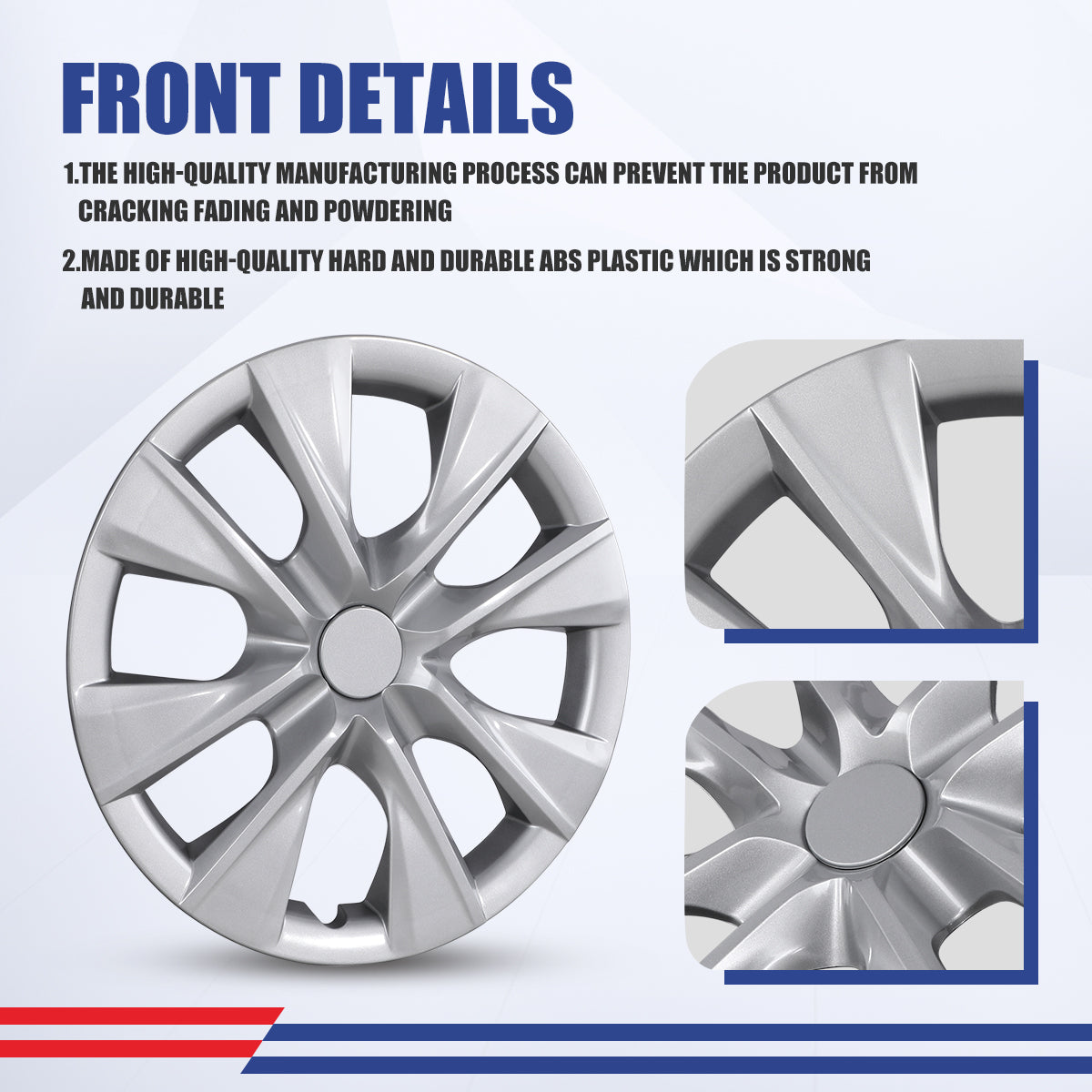 15 inch wheel cover set