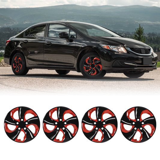 15' Hubcaps Wheel Rims Cover for 2013-2015 Honda Civic