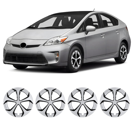 15' Hubcaps Wheel Rims Cover for 2010-2015 TOYOTA PRIUS