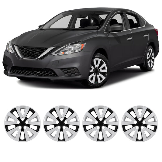 16' Hubcaps Wheel Rims Cover for 2011-2019 NISSAN SENTRA & LEAF