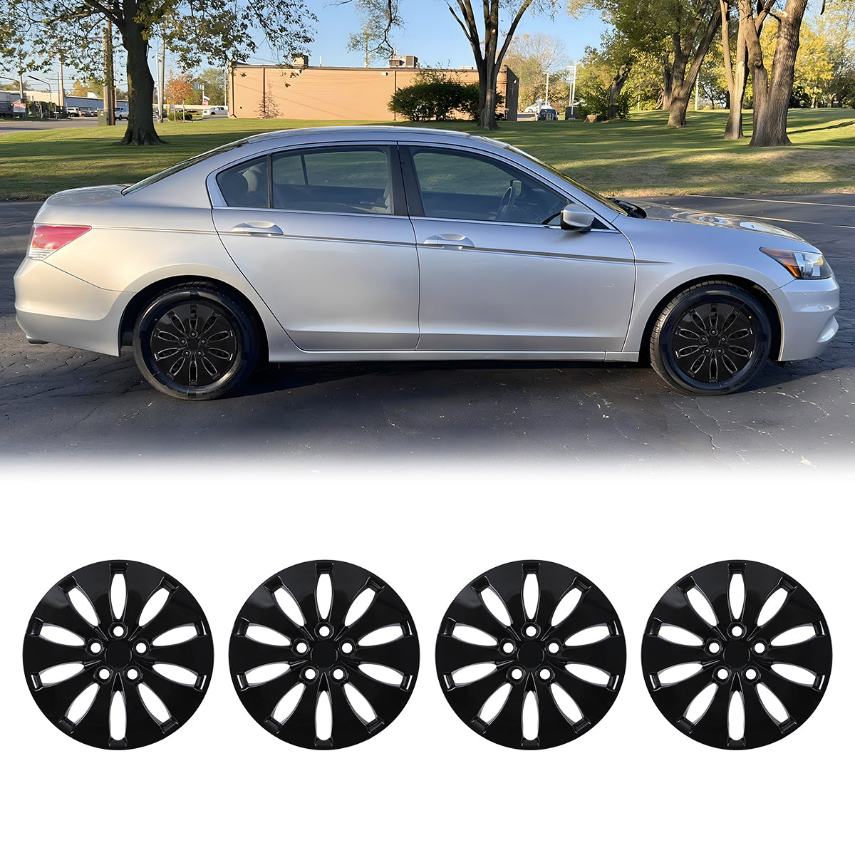 16' Hubcaps for 2008-2012 HONDA ACCORD SEDAN