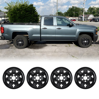 17' Hubcaps for 2014-2019 Chevy Silverado & GMC Sierra
