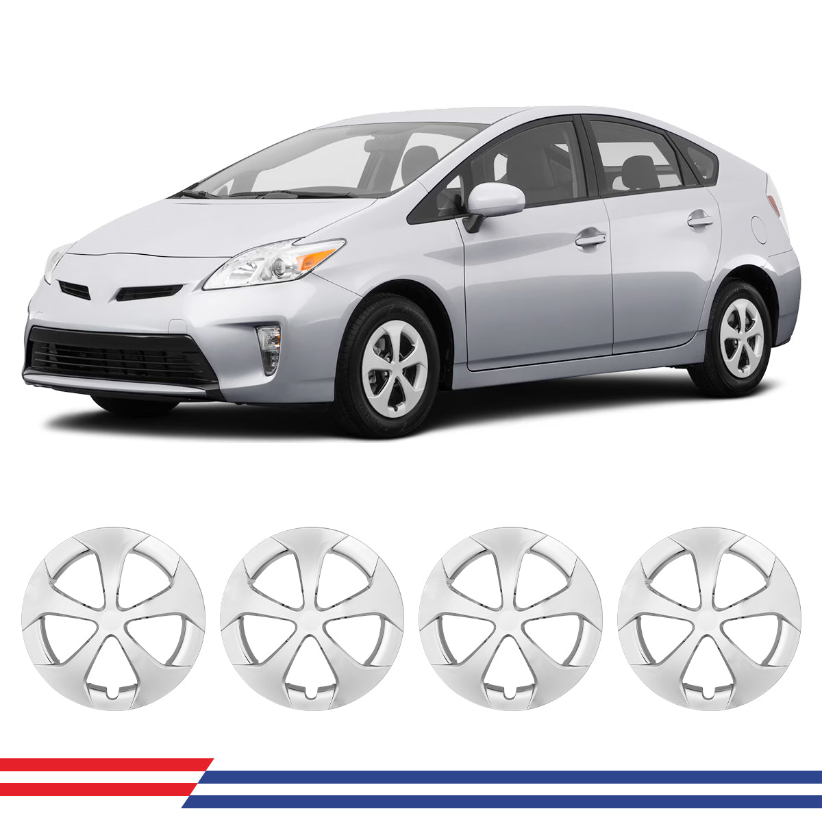 15' Hubcaps for 2010-2015 TOYOTA PRIUS