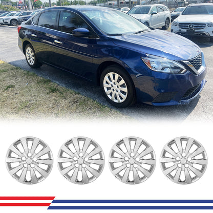 16' Hubcaps for 2011-2019 NISSAN SENTRA & LEAF