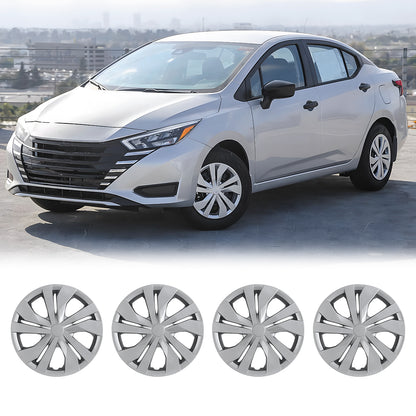 15' Hubcaps Wheel Rims Cover for 2007-2025 NISSAN VERSA