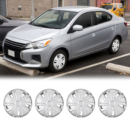 14' Hubcaps for 2014-2025 Mitsubishi Mirage