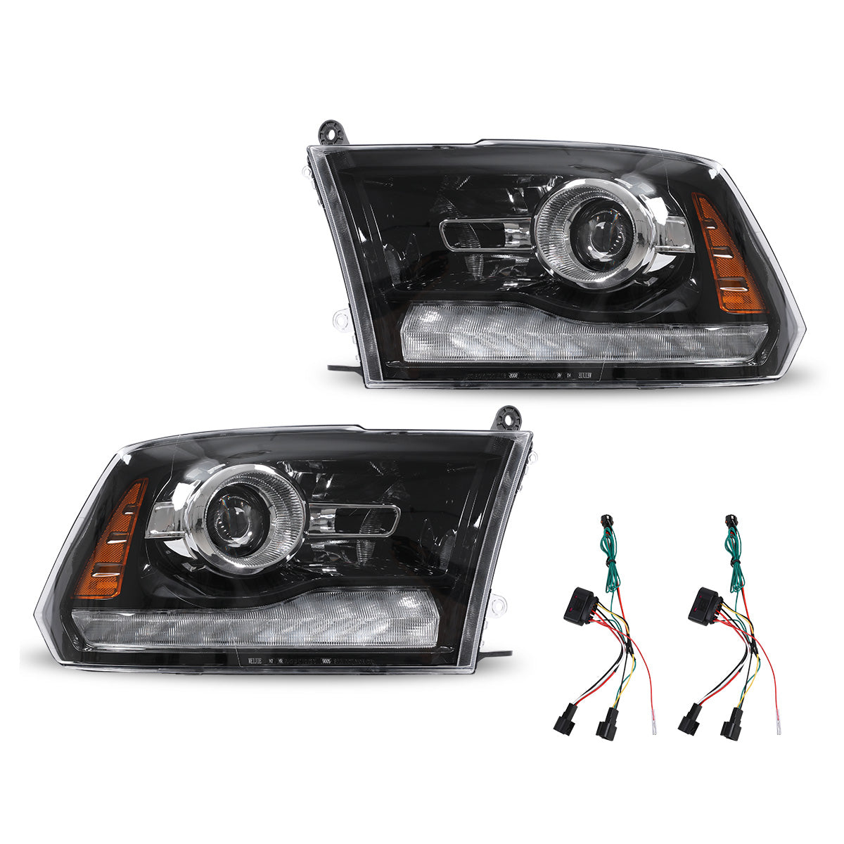 2012 dodge ram 1500 headlights